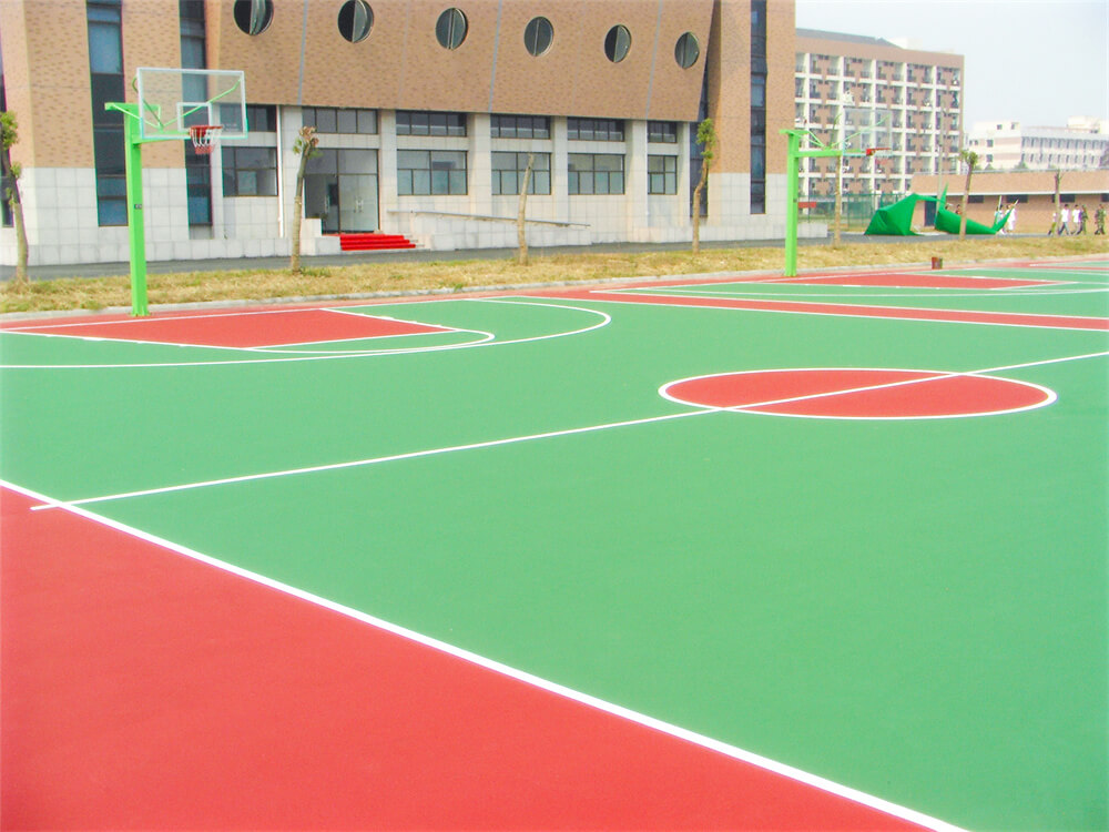 交通学院蓝球场